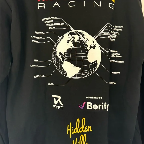 NWOT Men’s Black Hidden Hills Hoodie Size XL - Picture 4 of 7